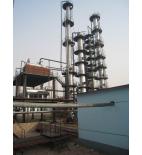 Used motor oil cracking unit for diesel production 