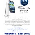 Samsung Galaxy S4 presentation