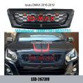 Isuzu Dmax Grills Car Front Bumper Grille With LED Light