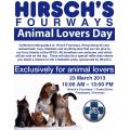 Animal Lovers Day at Hirsch Fourways