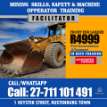 Front end loader training in rustenburg, kuruman )27711101491