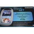 Free holiday-if you buy select Samsung products!