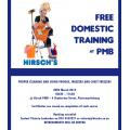 HIRSCH’S FREE DOMESTIC WORKERS COURSE