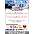 Hirsch's Centurion Developers/Contractors Evening