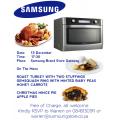 Samsung Christmas Cooking Demo