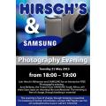 Photography with Hirsch's and Samsung