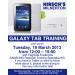 Samsung Tablet Training created