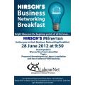 Business Networking Breakfast at Hirsch's Milnerton