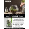 Do It Yourself at the Hirsch’s Décor Store 