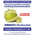 Cooking demontration at Hirsch's Meadowdale