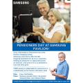Pensioners Day at Samsung Pavilion!